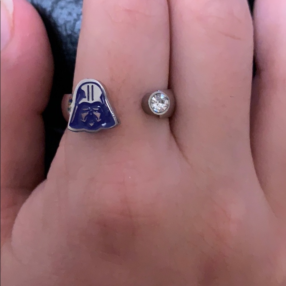 SS darth Vader ring